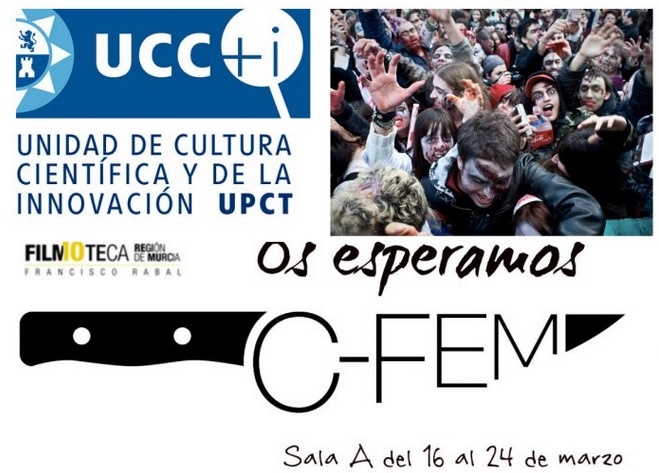 Efectos especiales de la UPCT para el estreno, esta noche, del Festival de Cine Fantástico