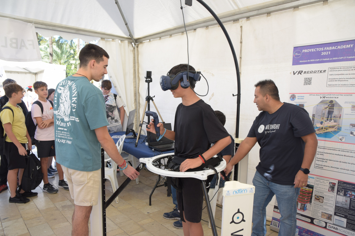 foto: La UPCT ofrece talleres y exposiciones de divulgación cientÃífica y tecnológica la Noche Europea de los Investigadores e Investigadoras